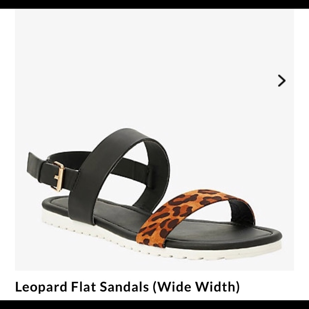 Cute leopard sandals for summer!